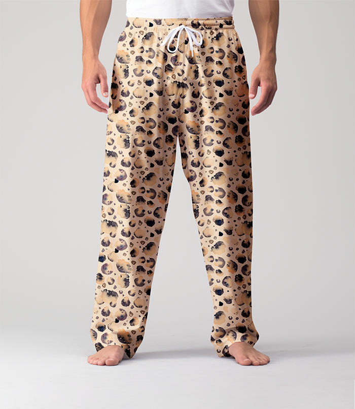 cheetah lounge pants