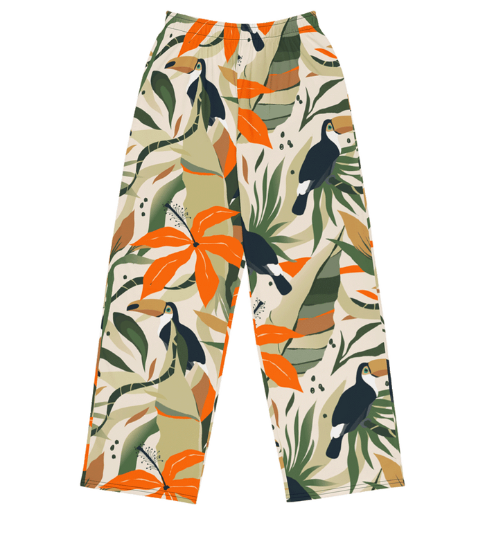 tropical toucans lounge pants