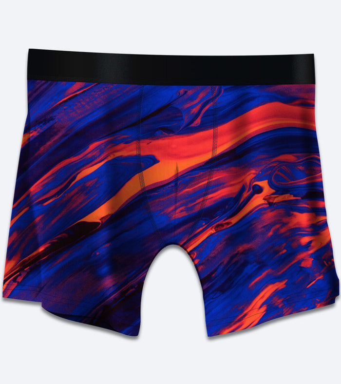 Art Deco, Color Swirls, Psychedelic Boxer Briefs 3-Pack